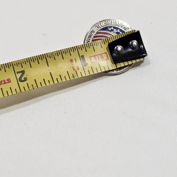 Vintage US Military USAF Air force Museum Of Aviation Lapel Hat Pin - Picture 2 of 3